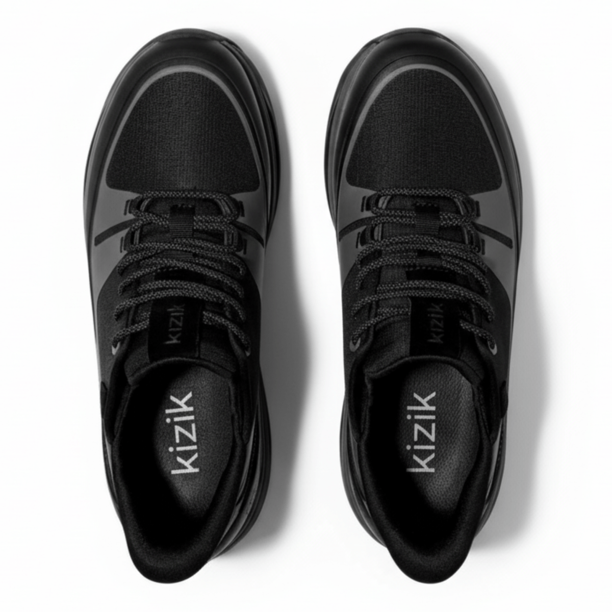 Kizik Men's London All-Terrain Black/Poppyseed