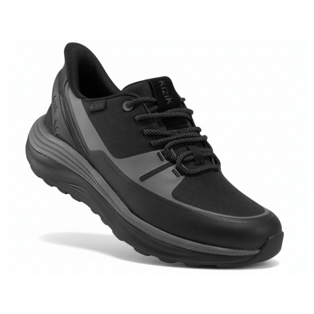 Kizik Men's London All-Terrain Black/Poppyseed