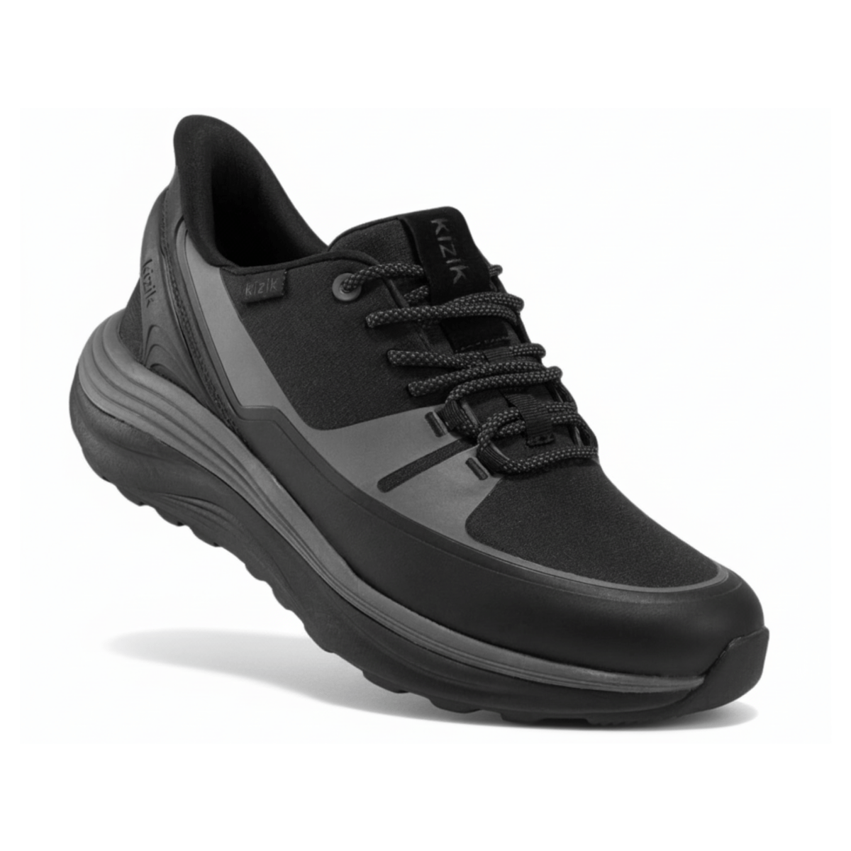 Kizik Men's London All-Terrain Black/Poppyseed