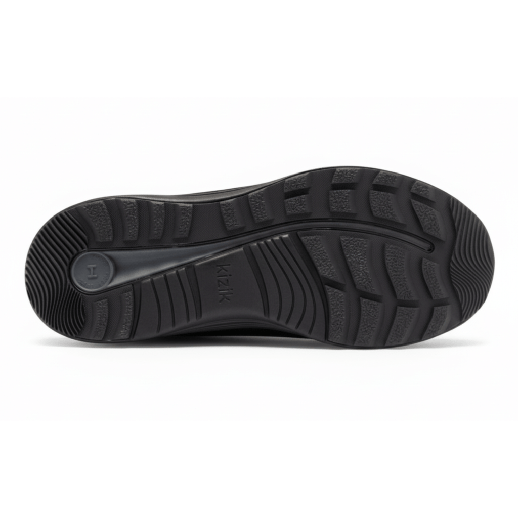 Kizik Men's London All-Terrain Black/Poppyseed