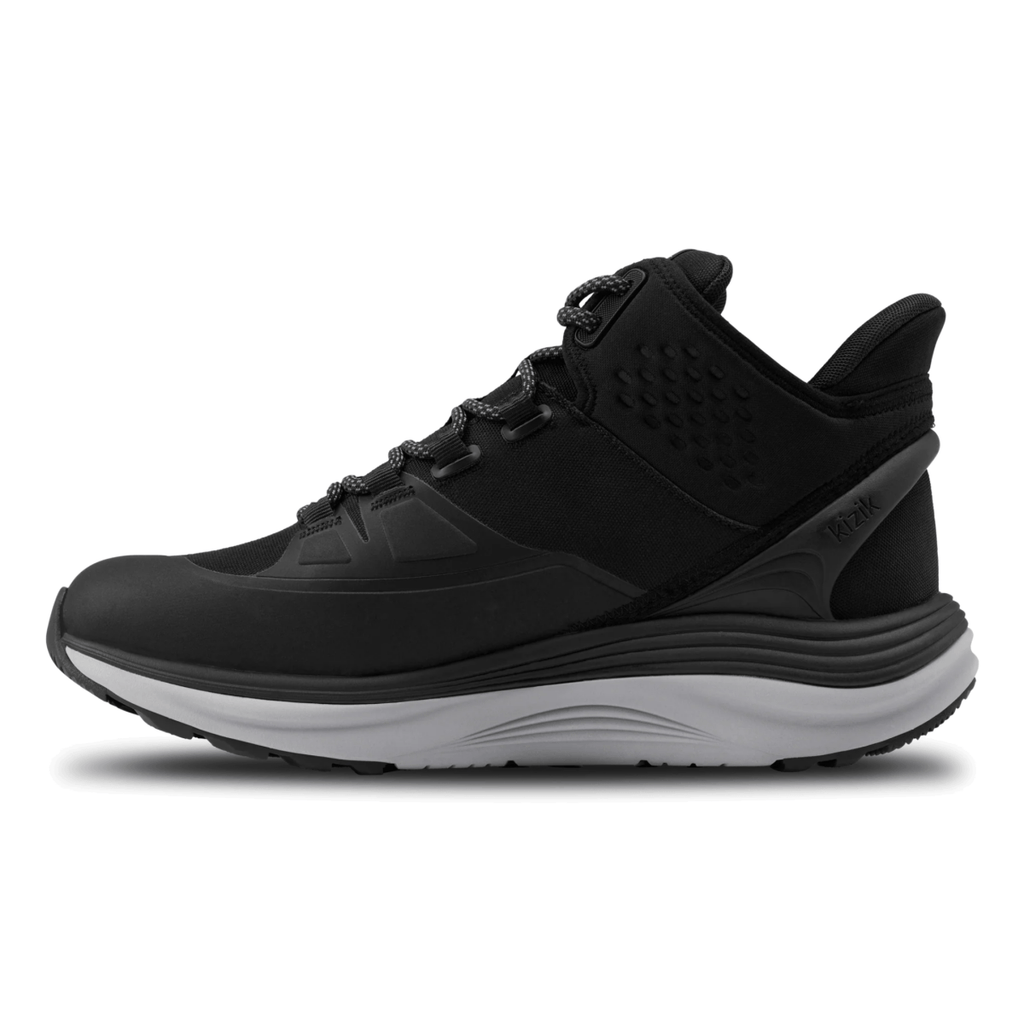 Kizik Men's London All-Terrain Mid Black/Alloy Waterproof