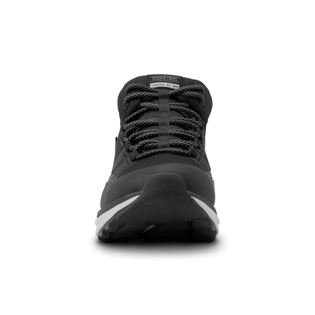 Kizik Men's London All-Terrain Mid Black/Alloy Waterproof