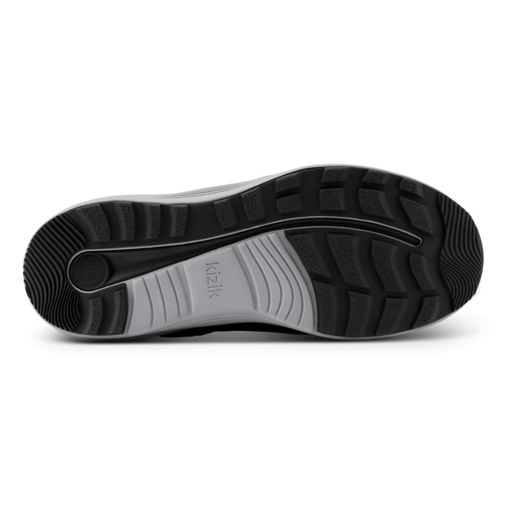 Kizik Men's London All-Terrain Mid Black/Alloy Waterproof