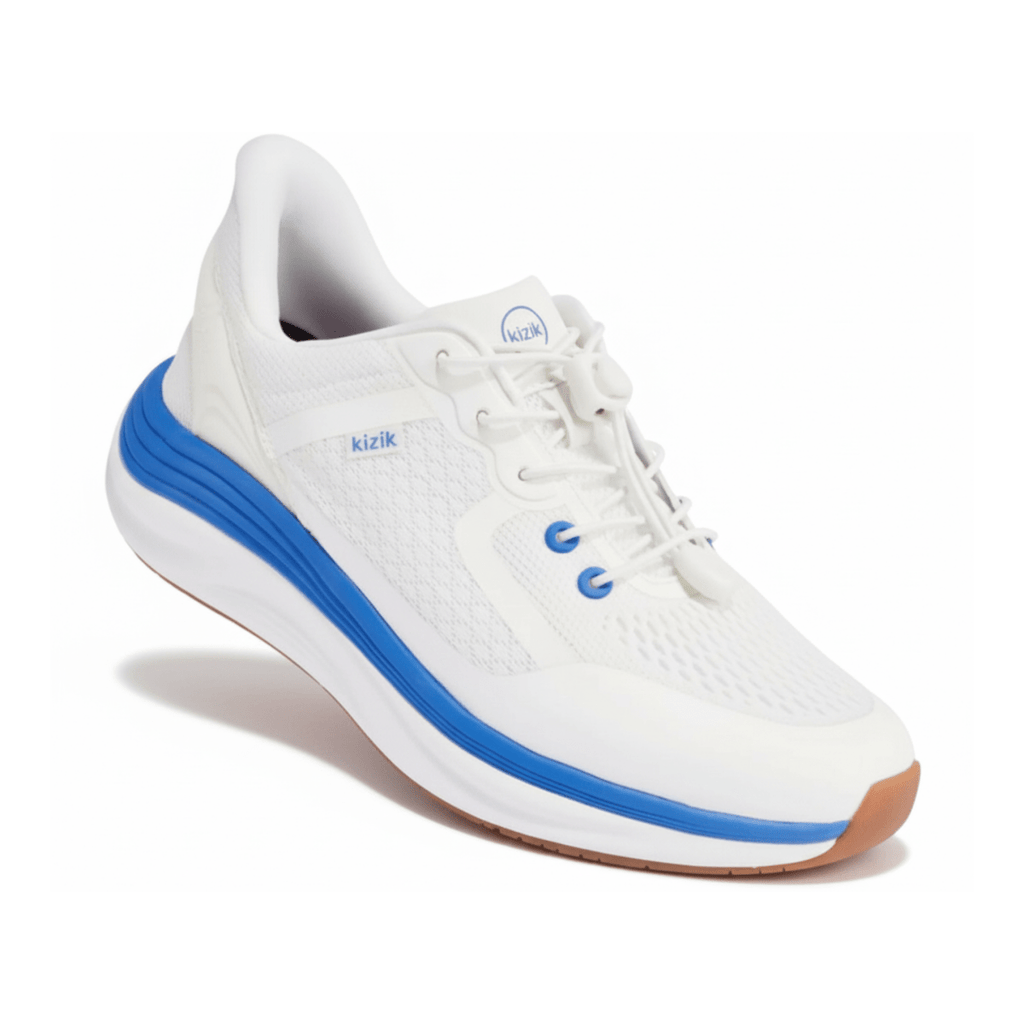 Kizik Men's London Bright White/Super Sonic