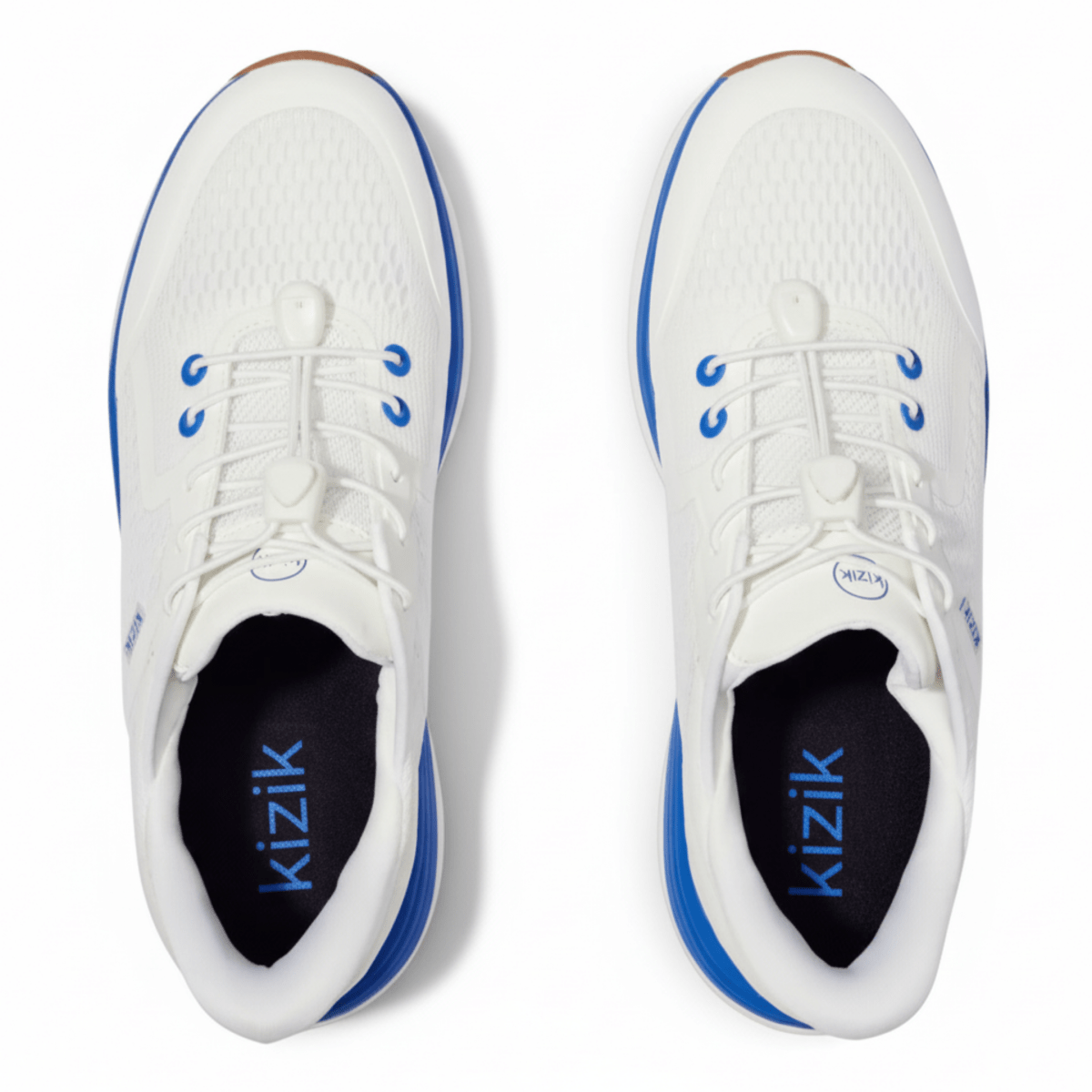 Kizik Men's London Bright White/Super Sonic