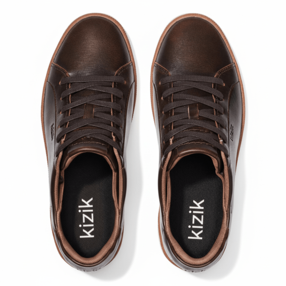 Kizik Men's Sonoma Brown Leather