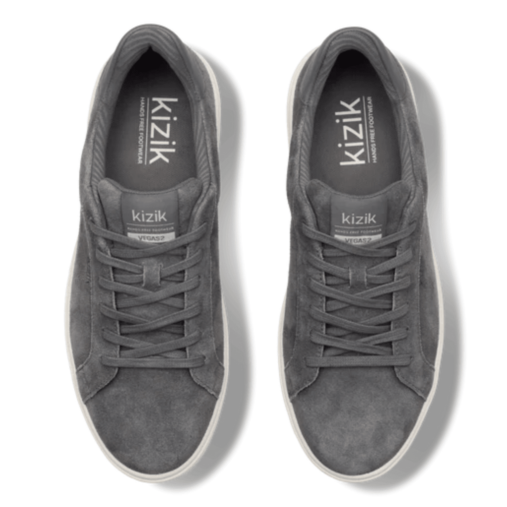 Kizik Men's Vegas 2 Grey Suede