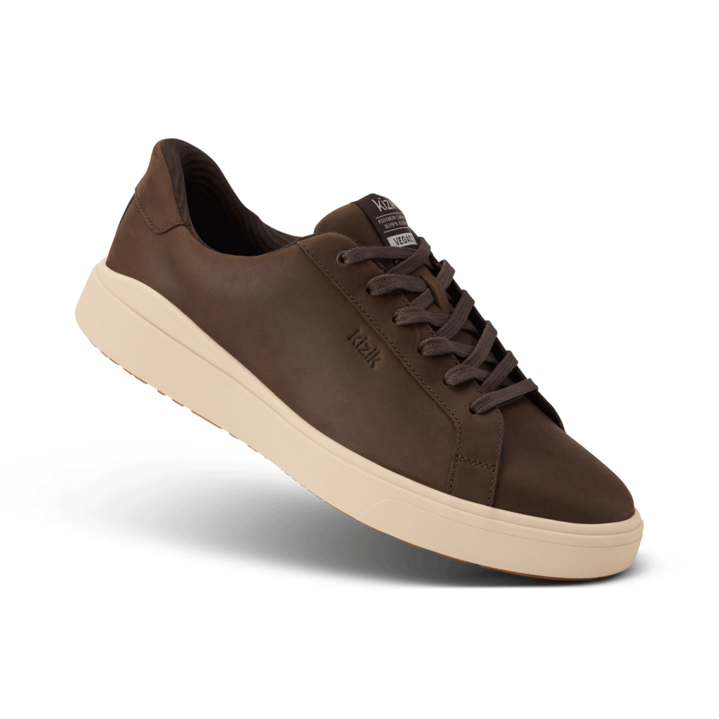 Kizik Men's Vegas 2 Mole/Whitecap Grey Leather