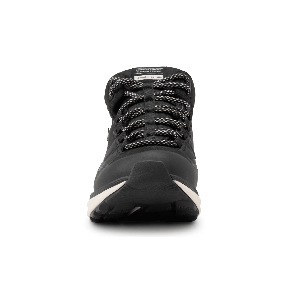 Kizik Women's London All-Terrain Mid Black/White Waterproof
