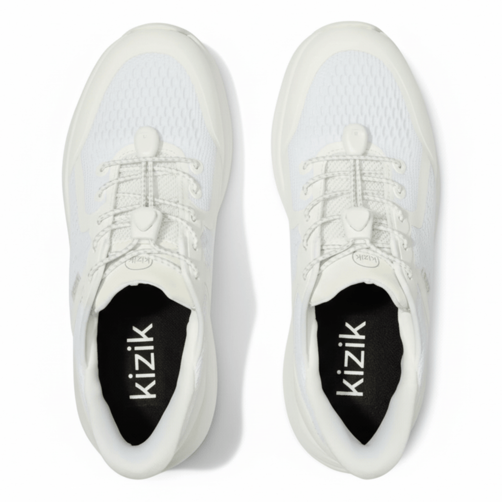 Kizik Women's London White Mesh