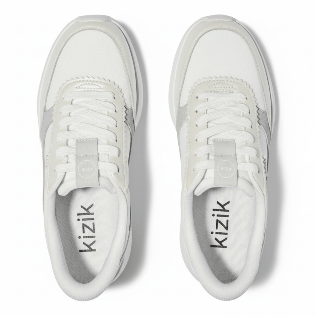 Kizik Women's Paris Metallic White