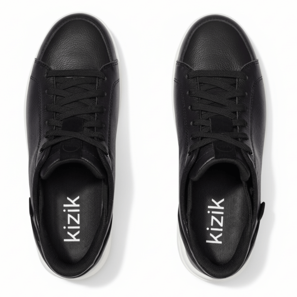 Kizik Women's Sydney Black Leather