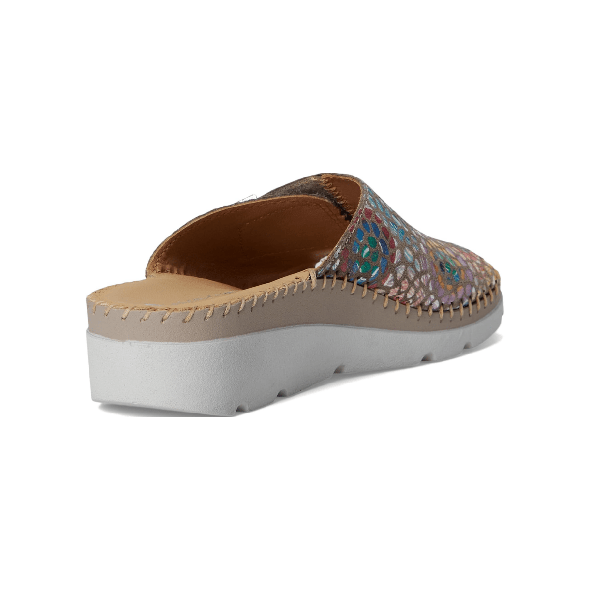 La Plume Women's Agua Mosaic Leather