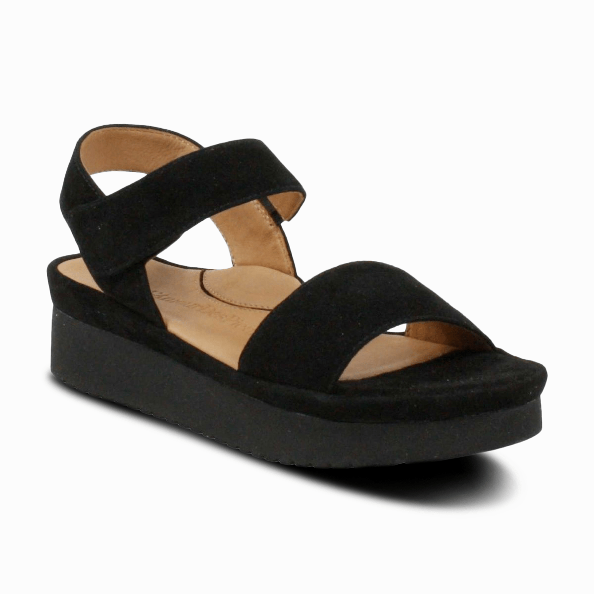 L'Amour Des Pieds Women's Abrilla Black Suede