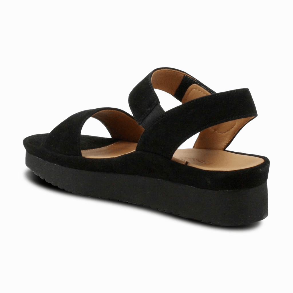 L'Amour Des Pieds Women's Abrilla Black Suede