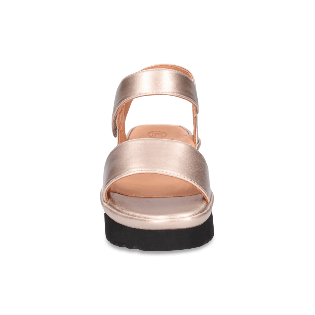 L'Amour Des Pieds Women's Abrilla Champagne Met Nappa