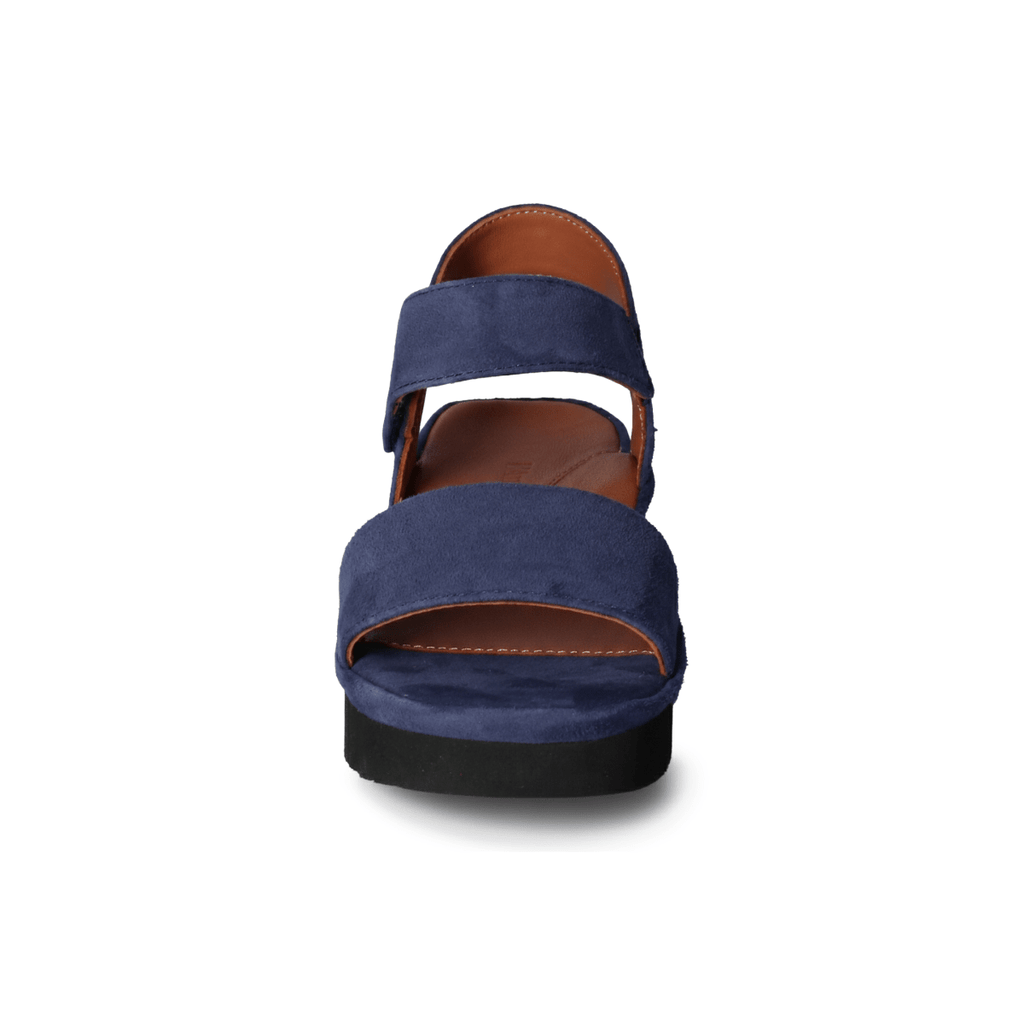L'Amour Des Pieds Women's Abrilla Navy Kidsuede