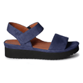 L'Amour Des Pieds Women's Abrilla Navy Kidsuede