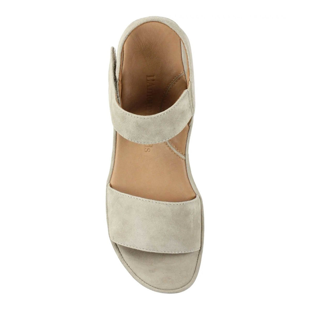 L'Amour Des Pieds Women's Abrilla Taupe Suede