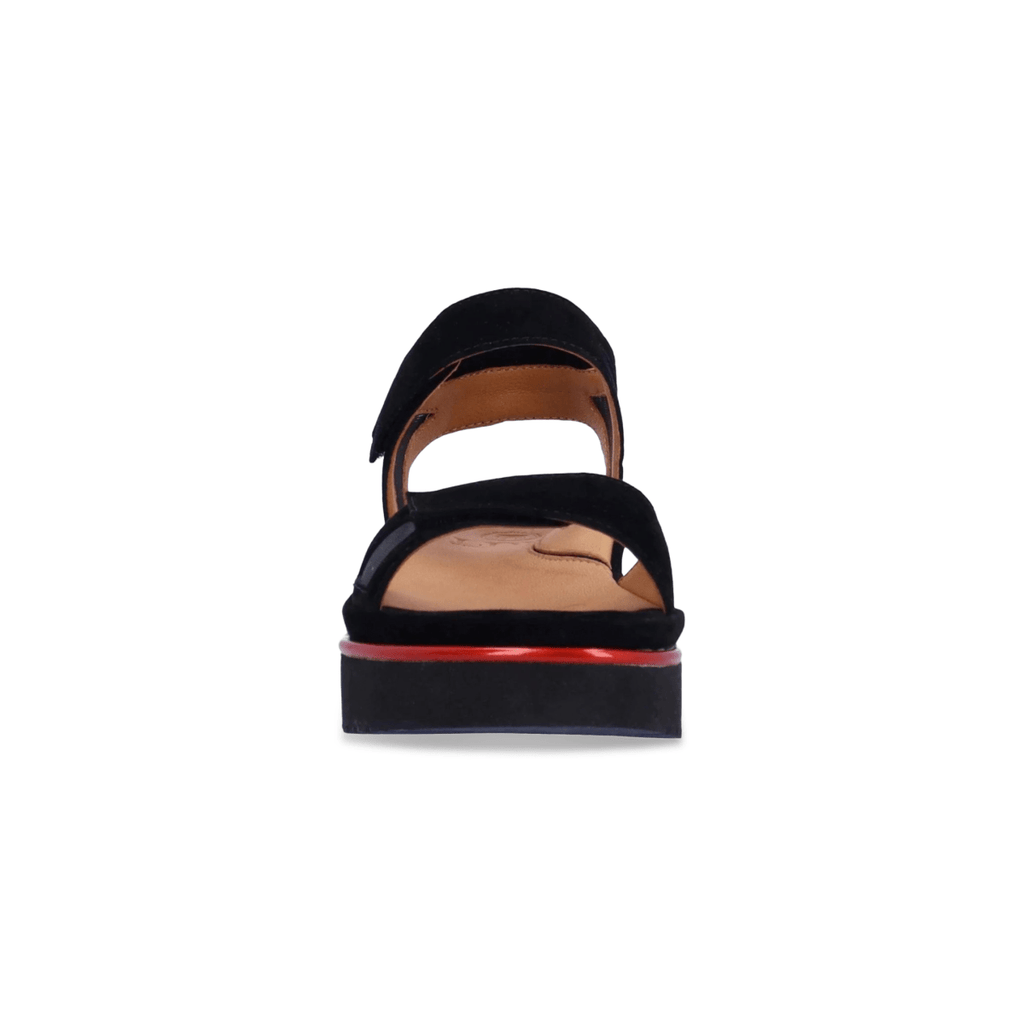 L'Amour Des Pieds Women's Arna Black Suede/Mesh