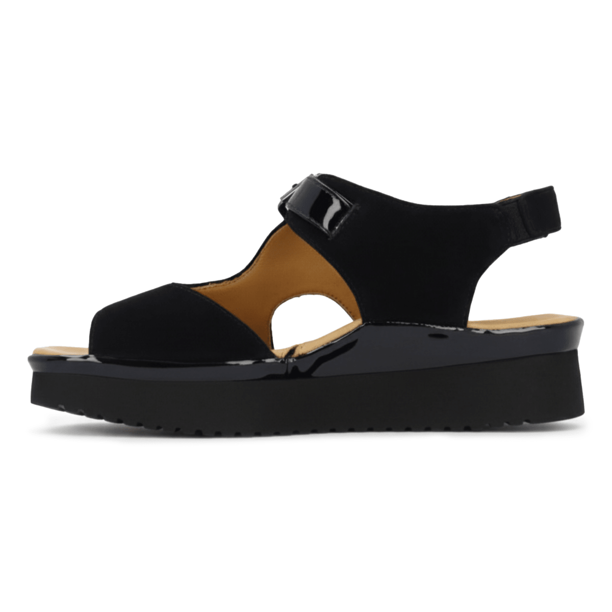 L'Amour Des Pieds Women's Azenor Black Kidsuede