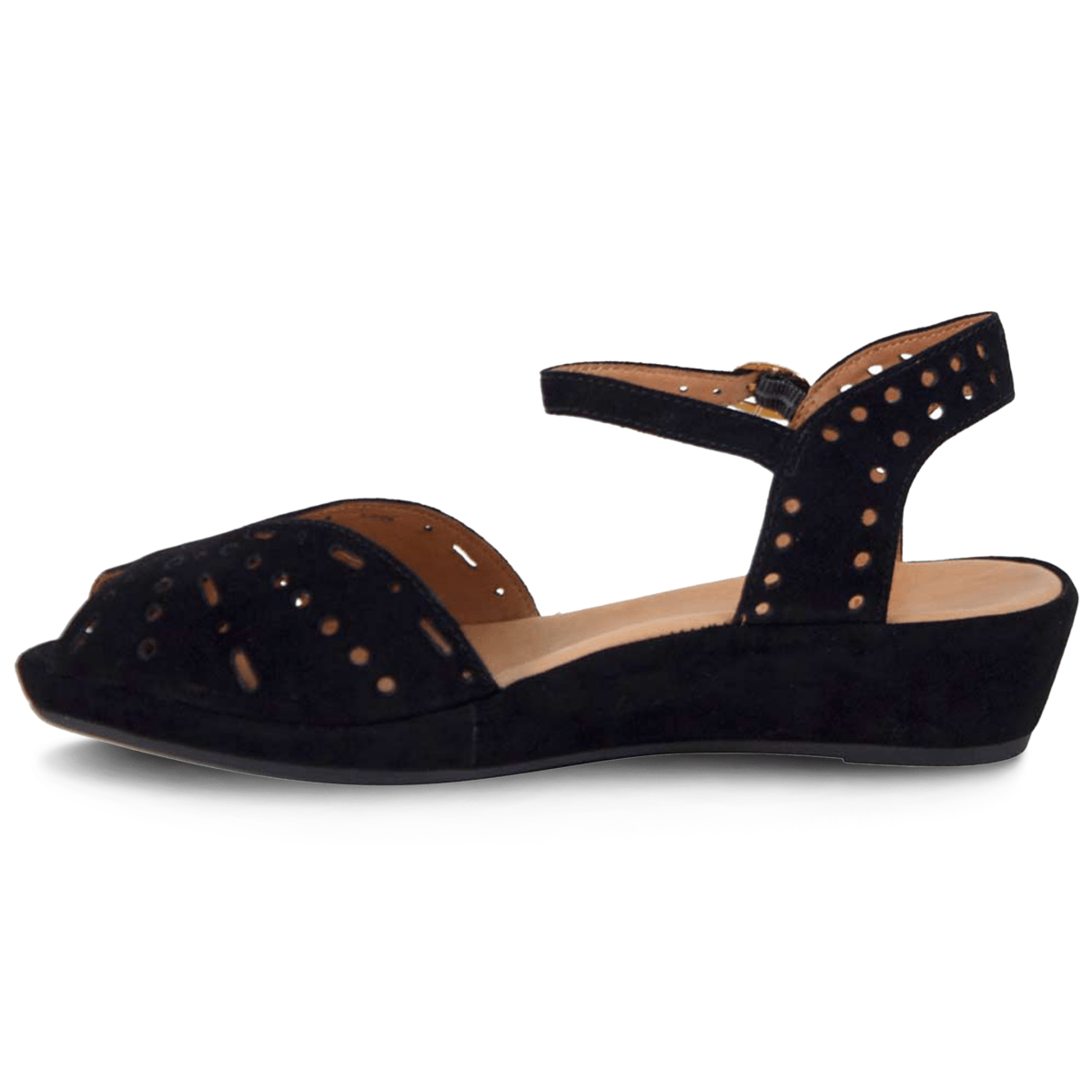 L'Amour Des Pieds Women's Brenn Black Suede
