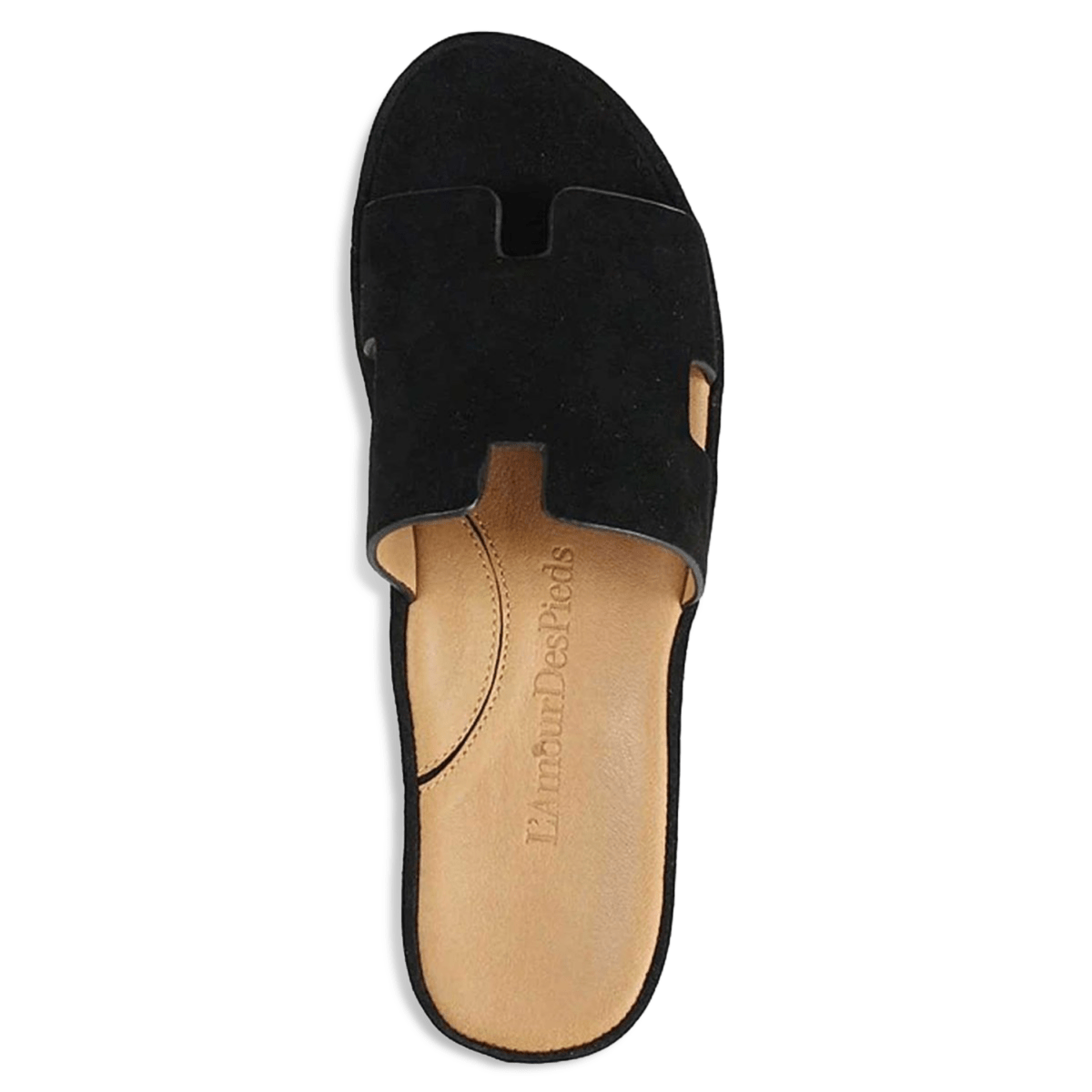LAmour Des Pieds Women's Catiana Black Suede