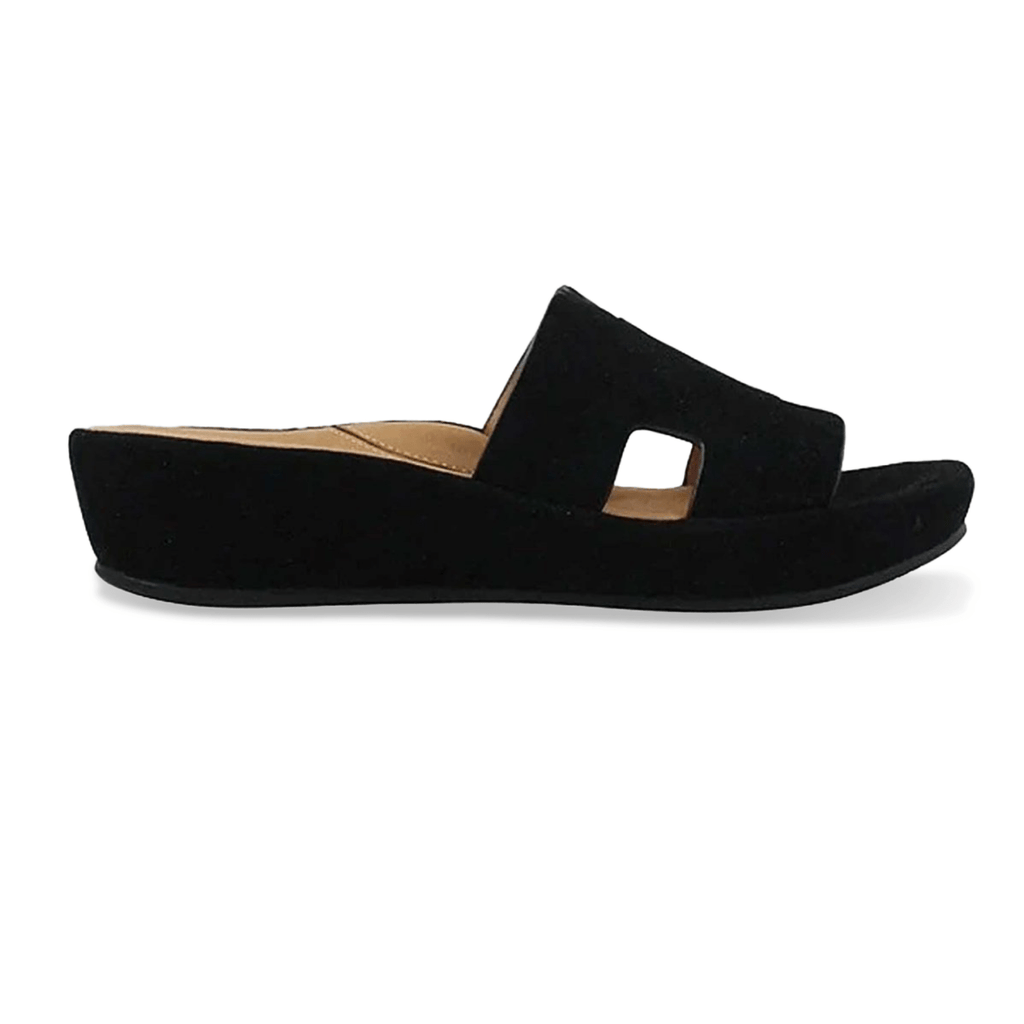 LAmour Des Pieds Women's Catiana Black Suede