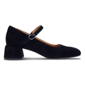 L'Amour Des Pieds Women's Katriel Black Kidsuede