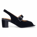 L'Amour Des Pieds Women's Merryn Black Kidsuede