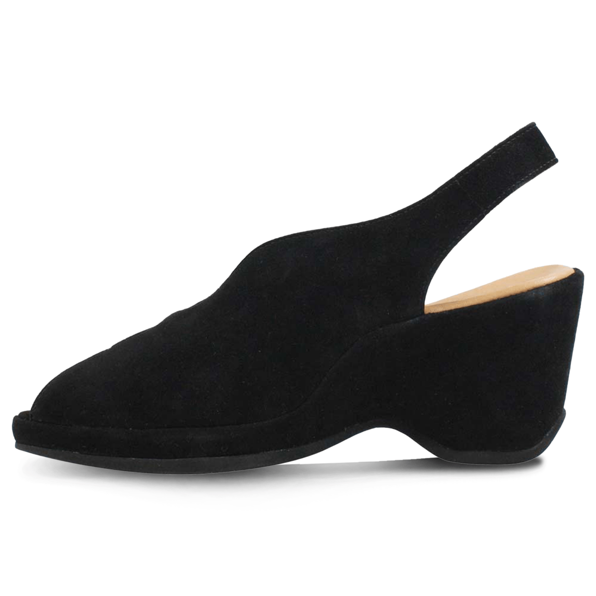 L'Amour Des Pieds Women's Odetta Black Suede