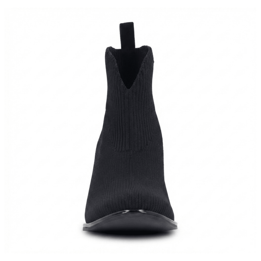 L'Amour Des Pieds Women's Phinn Black Stretch Knit