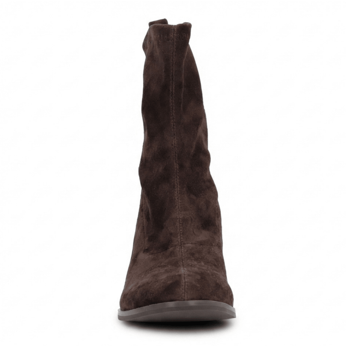 L'Amour Des Pieds Women's Picarus Chocolate Stretch Suede