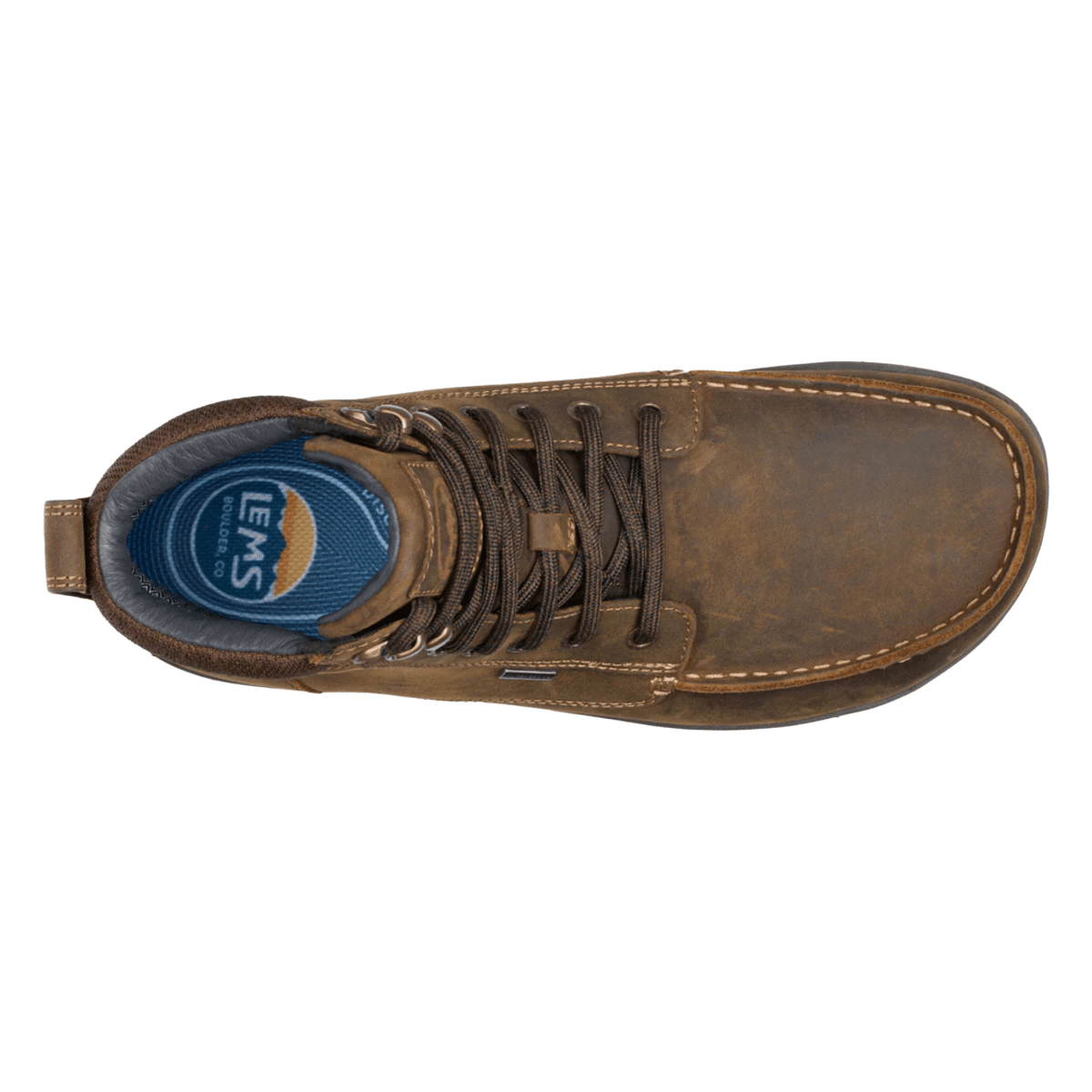 Lems Men's Boulder Boot Grip Dakota Waterproof