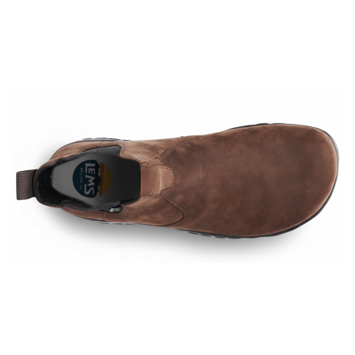 Lems Men's Chelsea Boot Espresso Leather Waterproof