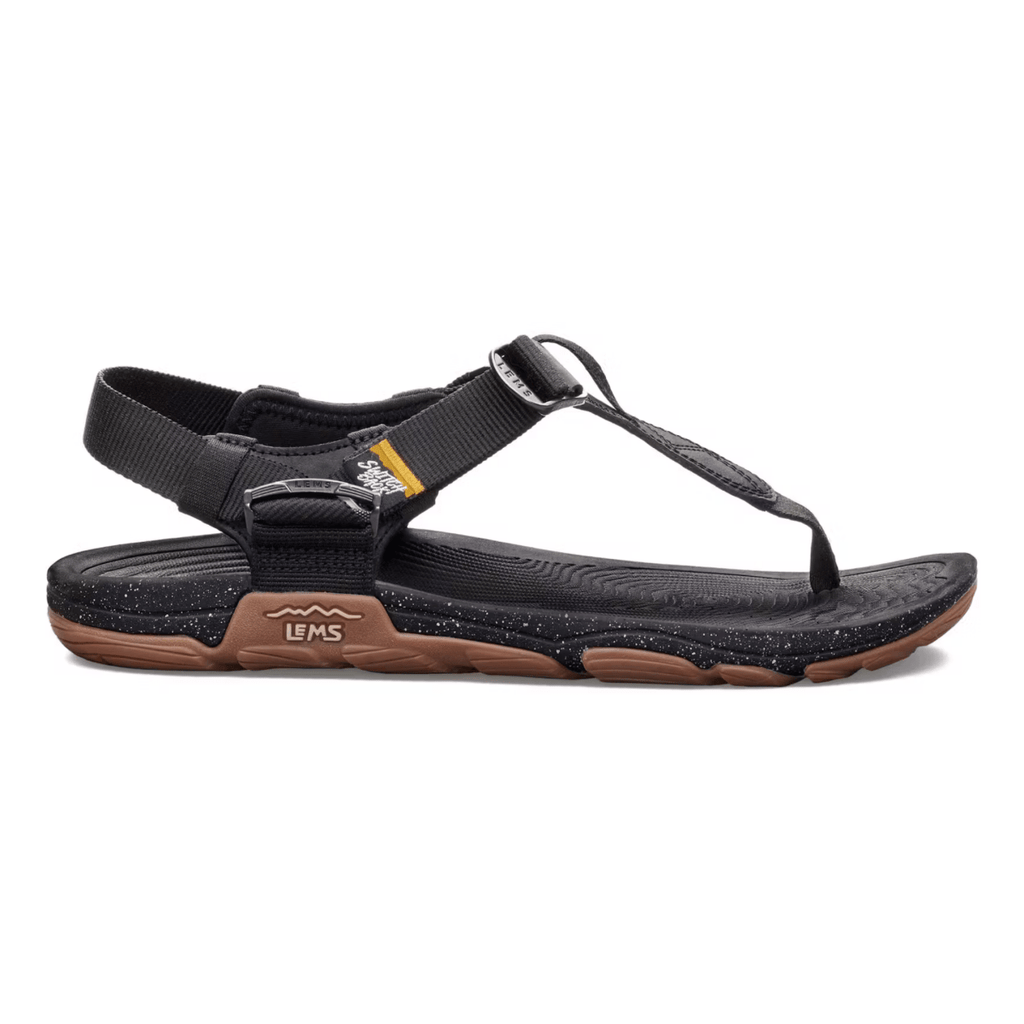Lems Men's Switchback Sandal Black