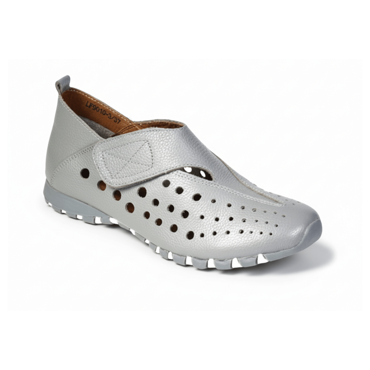 Litfoot Women's LF9010-3 Grey Leather