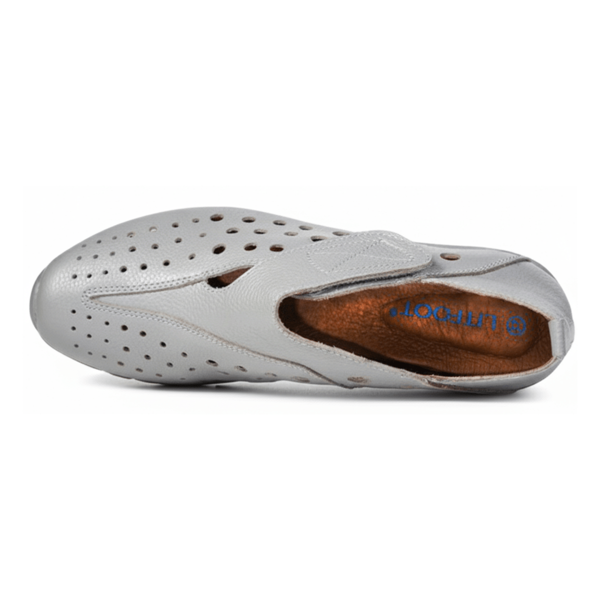 Litfoot Women's LF9010-3 Grey Leather