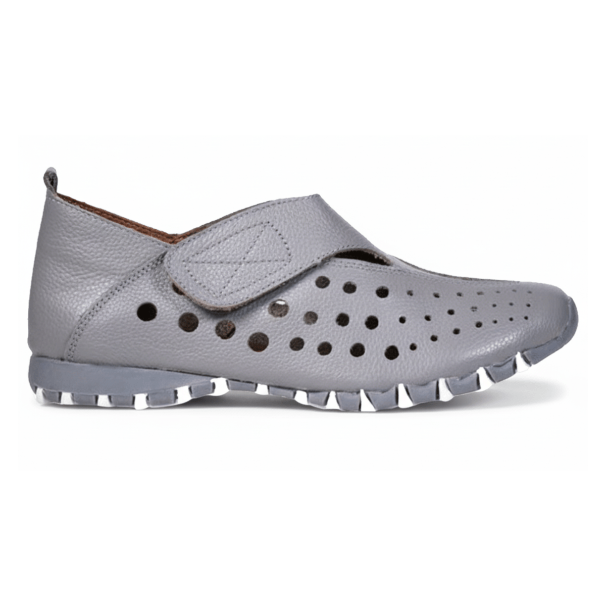 Litfoot Women's LF9010-3 Grey Leather
