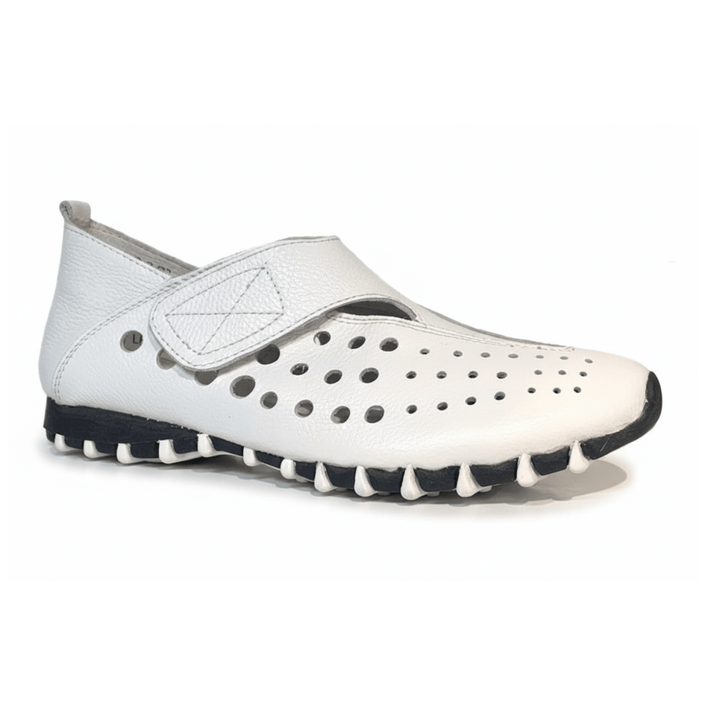 Litfoot Women's LF9010-3 White Leather