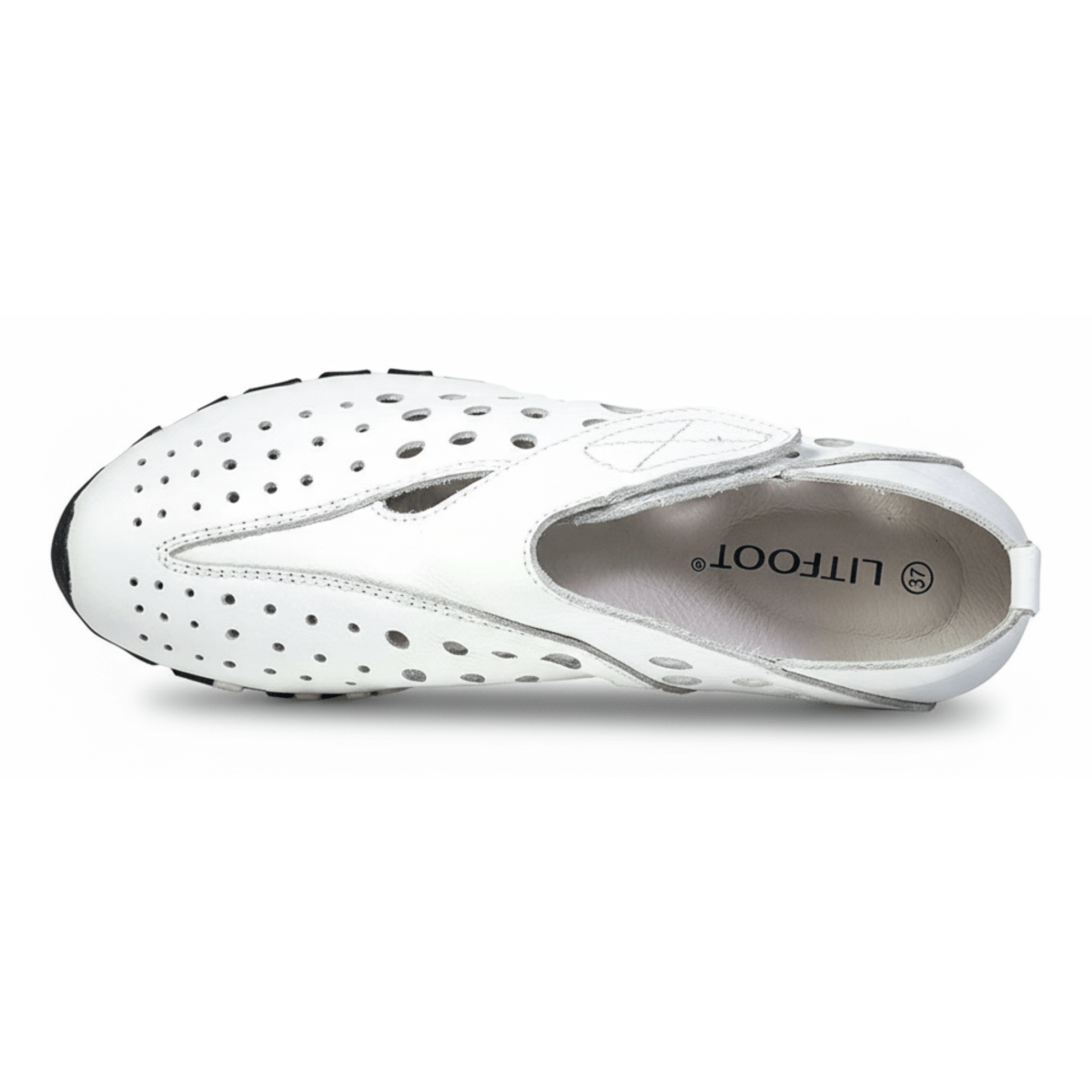 Litfoot Women's LF9010-3 White Leather