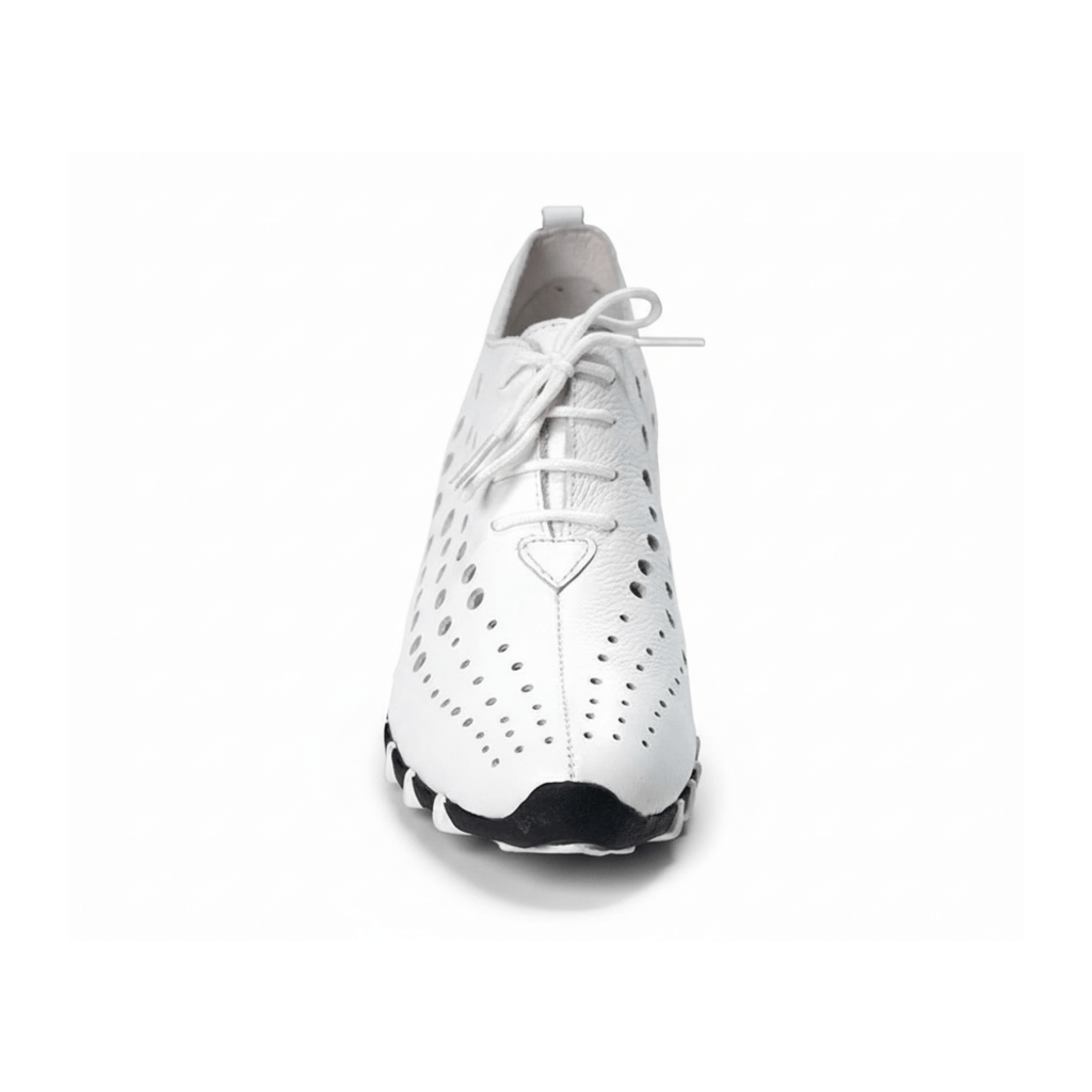 Litfoot Women's Oxford LF9010 White Leather