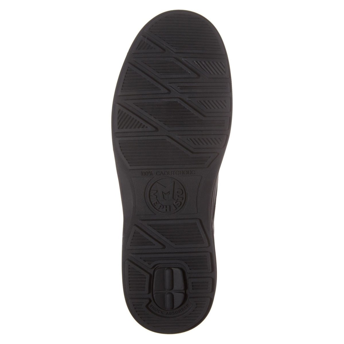 Mephisto Men's DoukHydroProtect Moc Toe Derby Black Waterproof