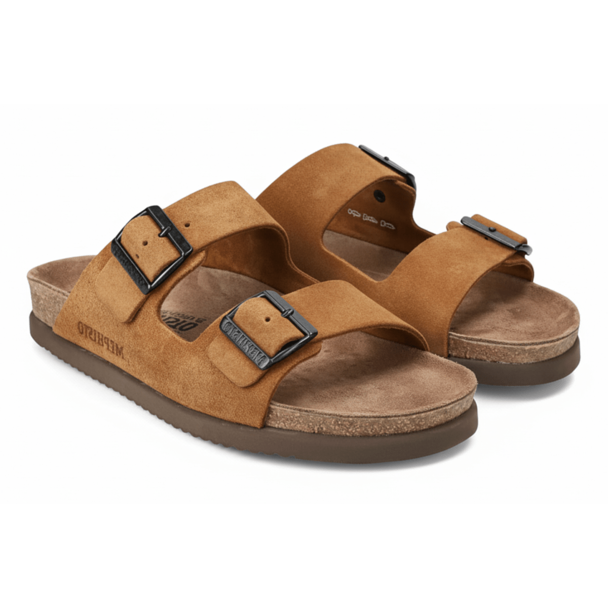 Mephisto Men's Nerio Tobacco Sand Suede