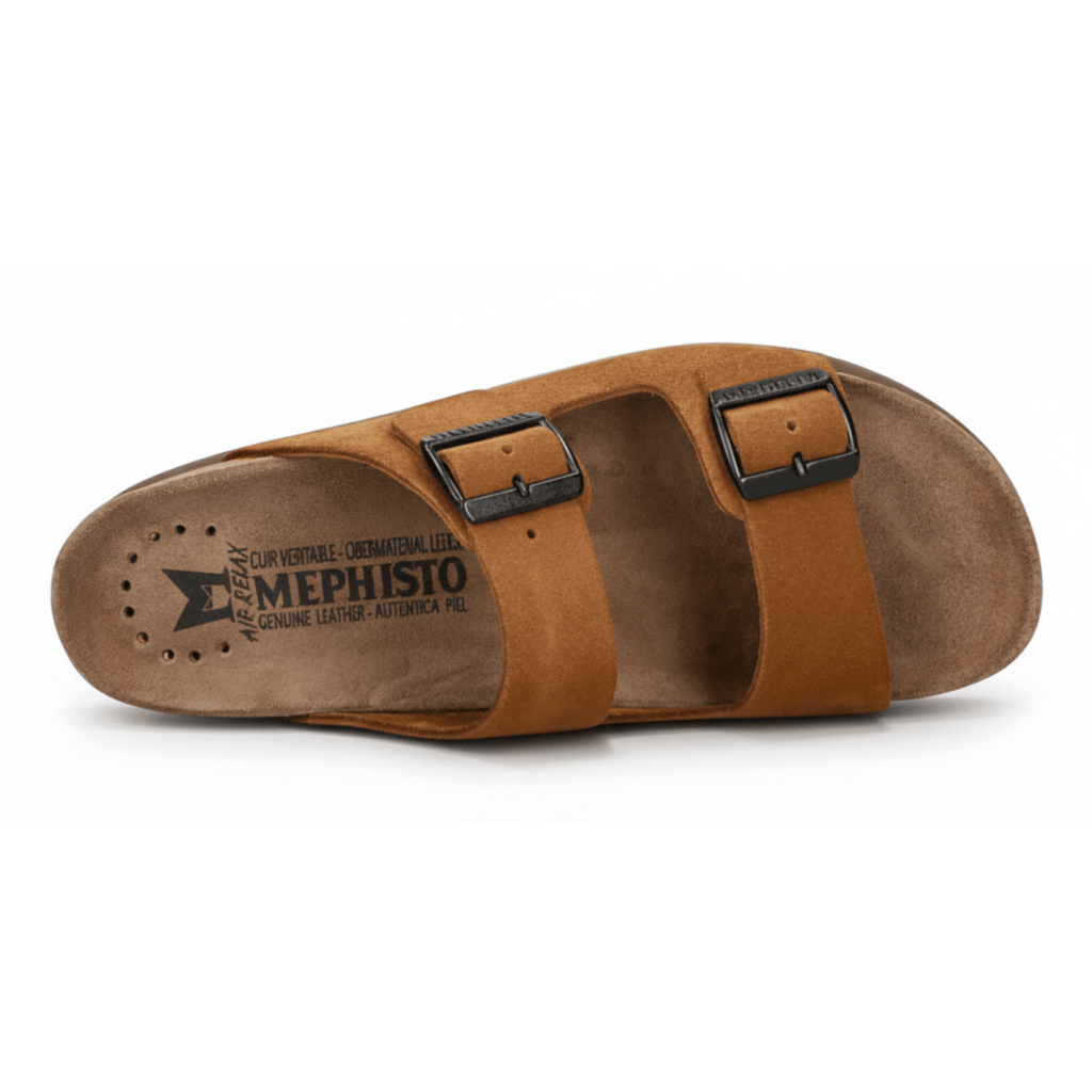 Mephisto Men's Nerio Tobacco Sand Suede