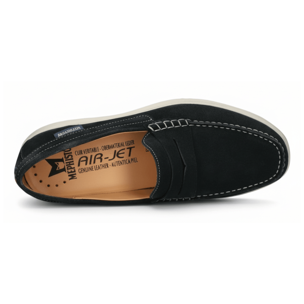 Mephisto Men's Titoun Navy Nubuck