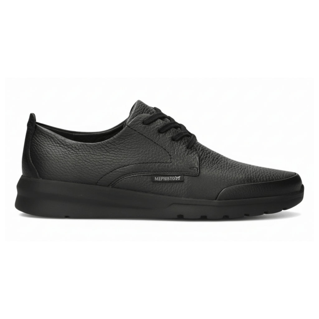 Mephisto Men's Walker Black Leather