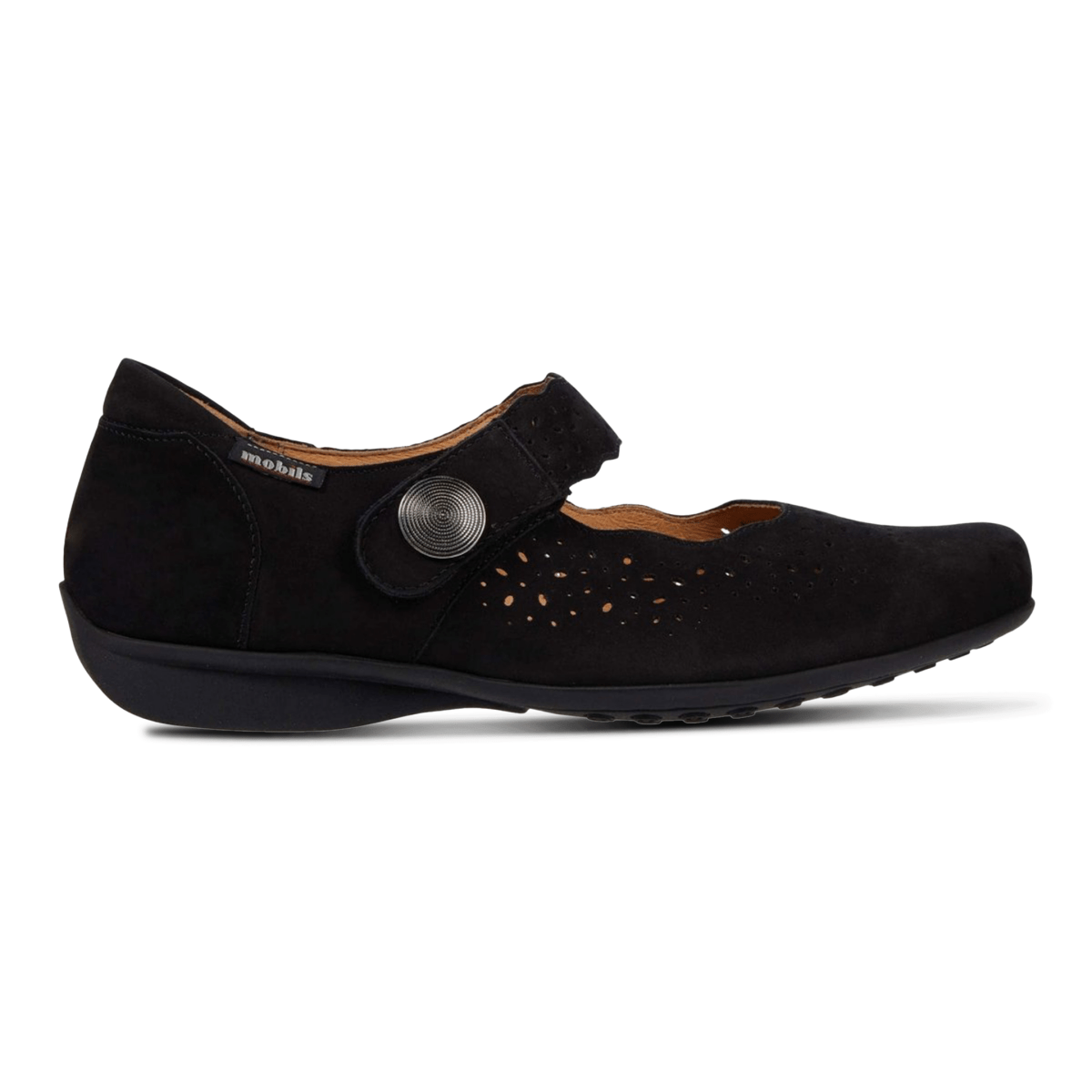 Mephisto Mobils Women's Fabienne Black Nubuck