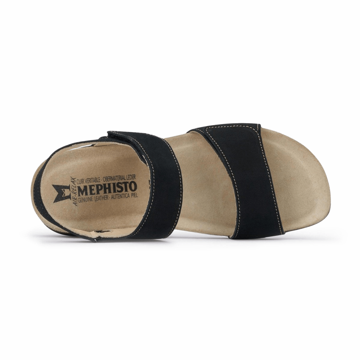 Mephisto Women's Agave Black Soft Buc
