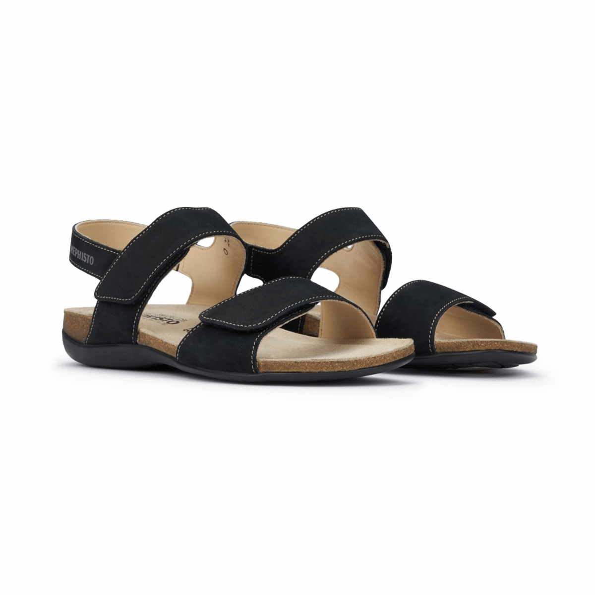 Mephisto Women's Agave Black Soft Buc